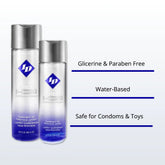 ID Free Hypoallergenic Water-Based Lubricant 130ml for Sensitive Skin Water Based Lube